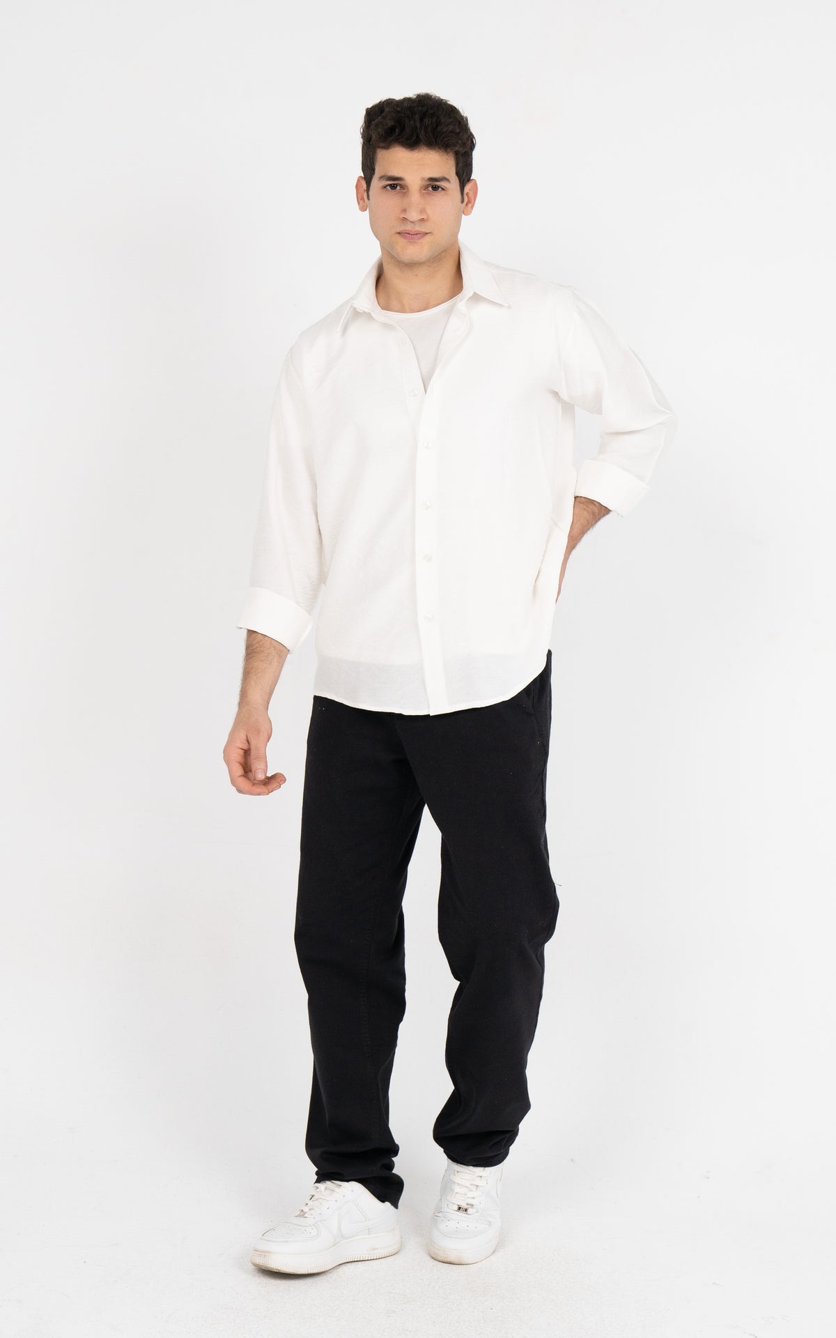 Ivory Long Sleeve Shirt