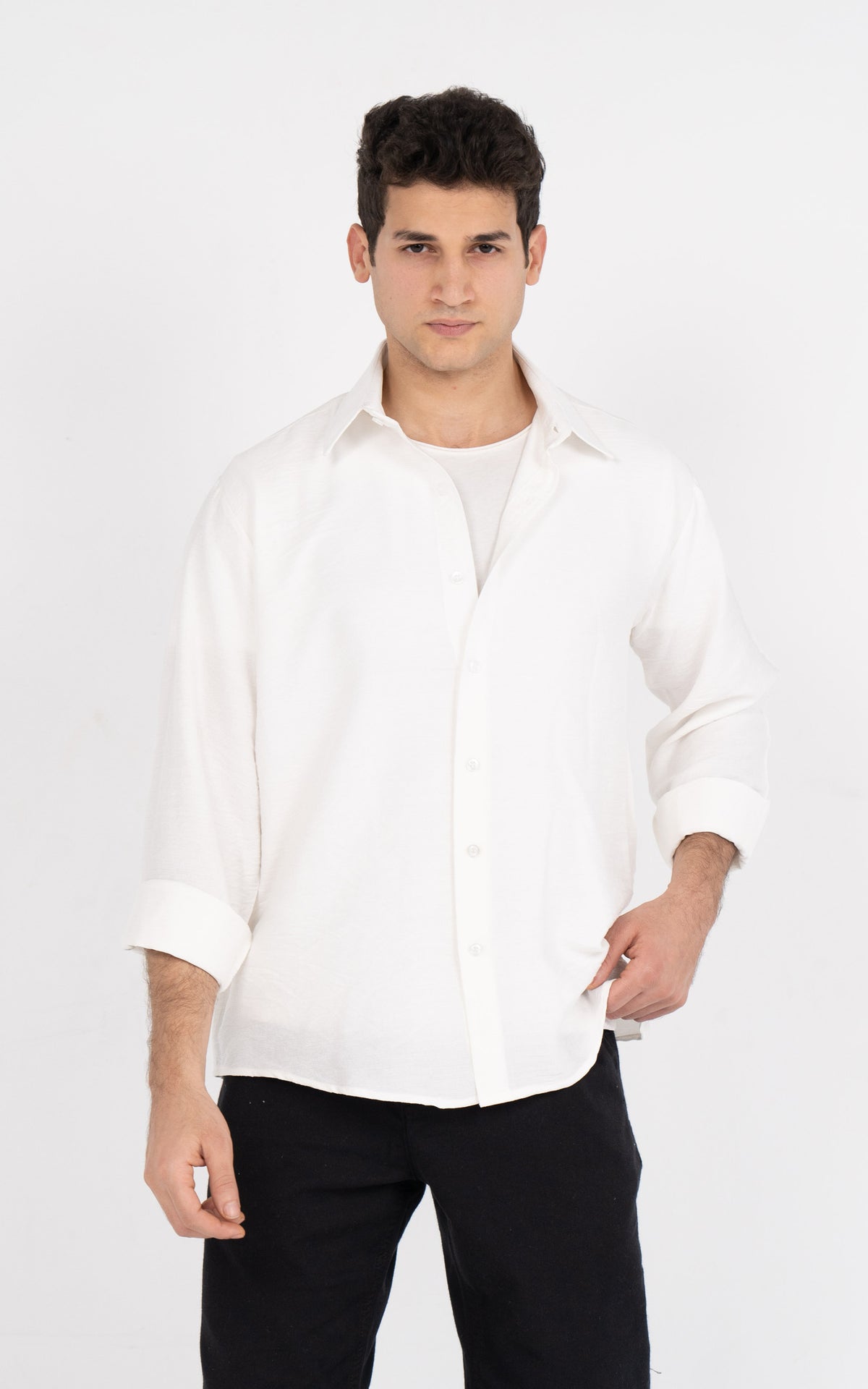 Ivory Long Sleeve Shirt
