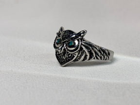 Majestic Owl Ring - Symbol of Wisdom and Style