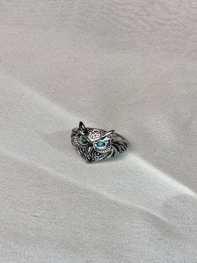 Majestic Owl Ring - Symbol of Wisdom and Style