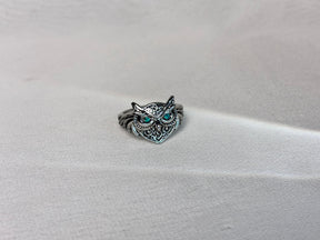 Majestic Owl Ring - Symbol of Wisdom and Style