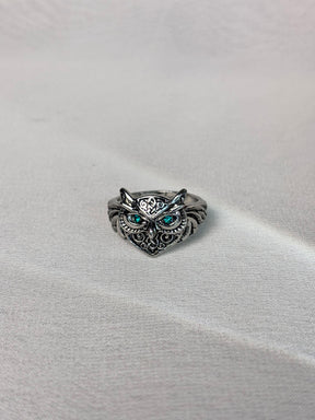Majestic Owl Ring - Symbol of Wisdom and Style